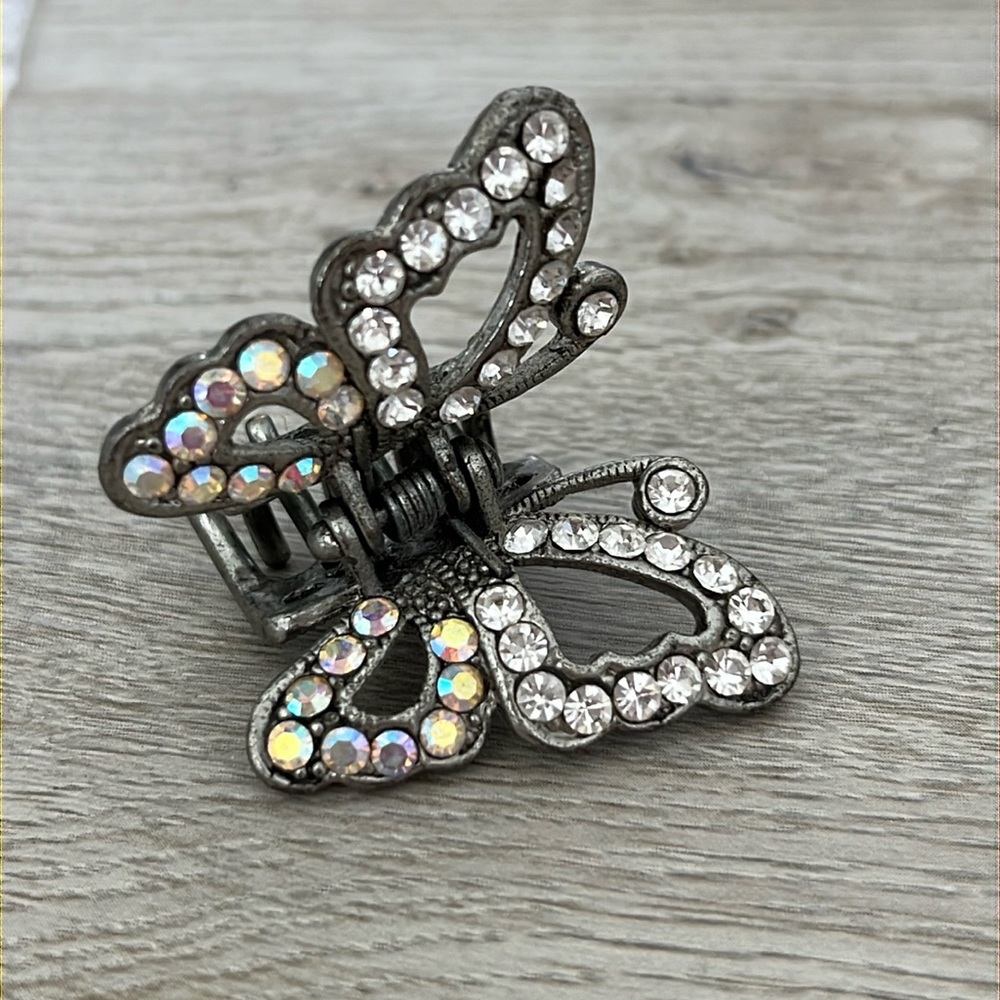 Crystal Butterfly Hair Clip